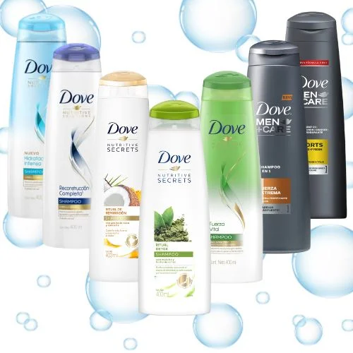 Dove Shampoo 400 ml Variedades