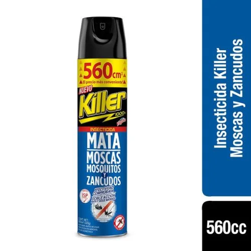 Killer Insecticida Moscas y Mosquitos 560 cc