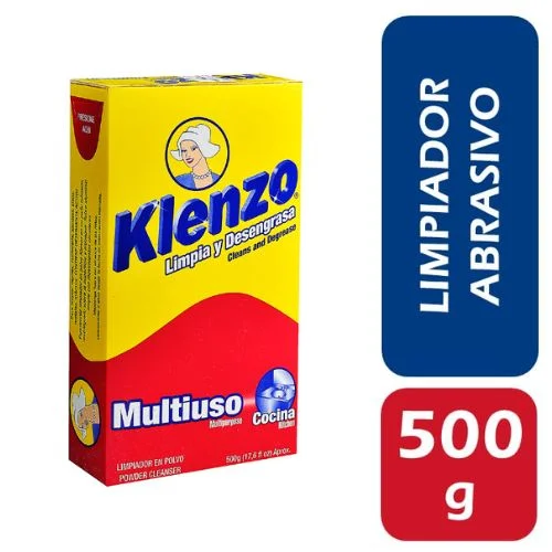 Klenzo Limpiador en Polvo Multiuso 500 gr