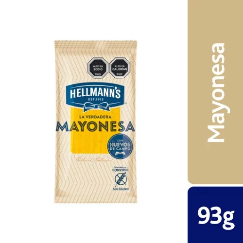 Hellmanns Mayonesa 93 gr