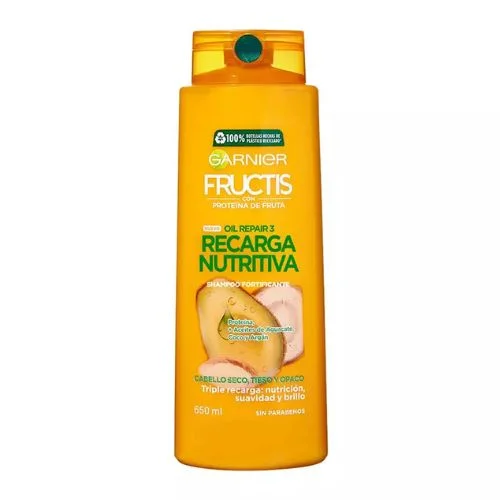 Fructis Shampoo 350 ml Oil Repair 3 Recarga Nutritiva