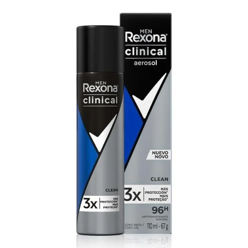 Rexona Clinical Spray Hombre Clean 110 ml